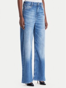 Guess Jeansy W6YA82 D1331 Niebieski Wide Leg