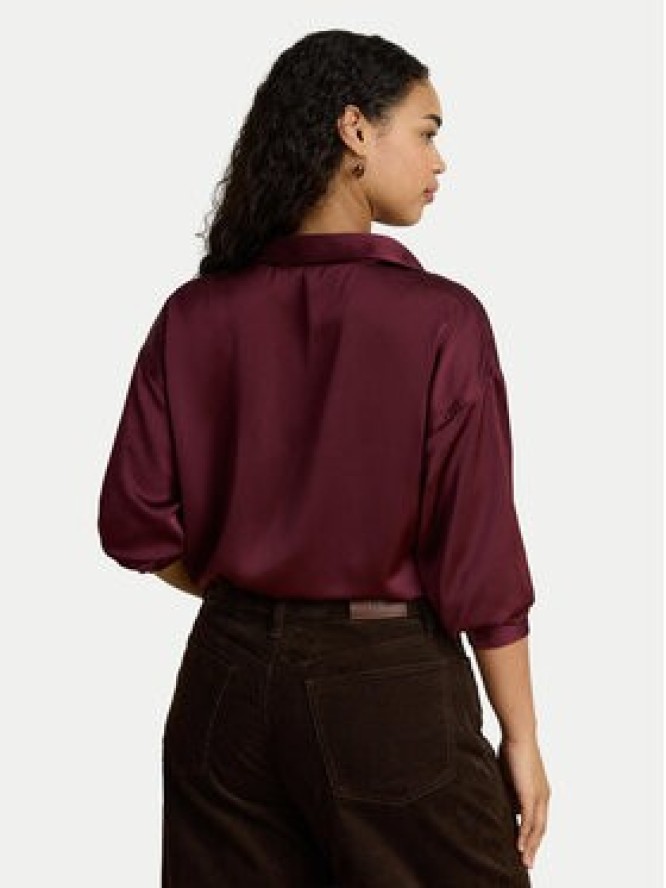 LAUREN RALPH LAUREN Koszula 200B27610008 Bordowy Relaxed Fit