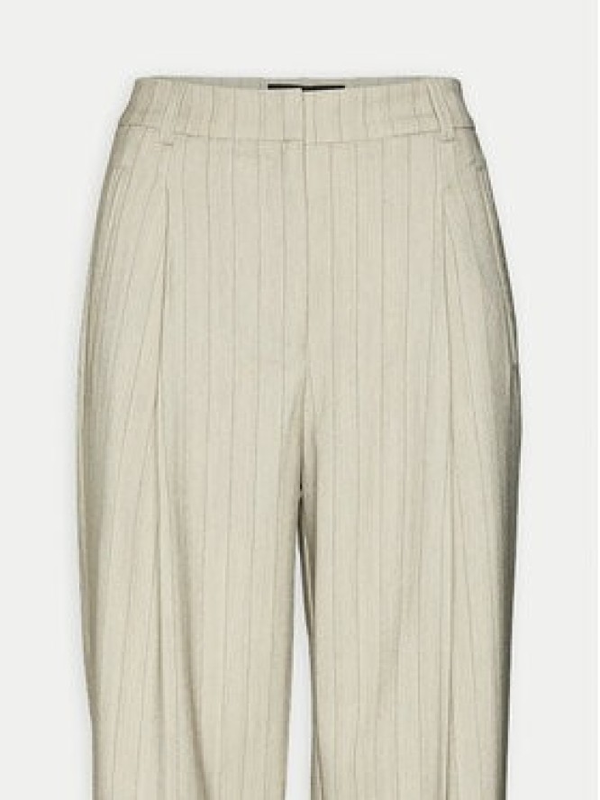 Vero Moda Spodnie materiałowe Meli 10319631 Beżowy Straight Fit