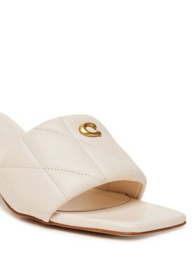 Coach Klapki Holly CAS87 Écru