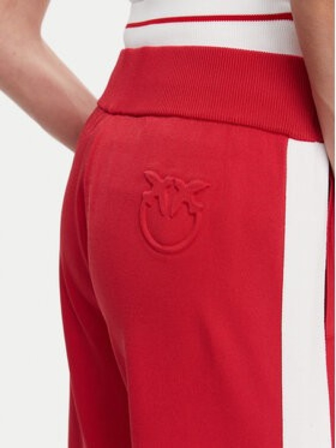 PINKO Spodnie dresowe Marsicano 104888 A2FQ Czerwony Regular Fit
