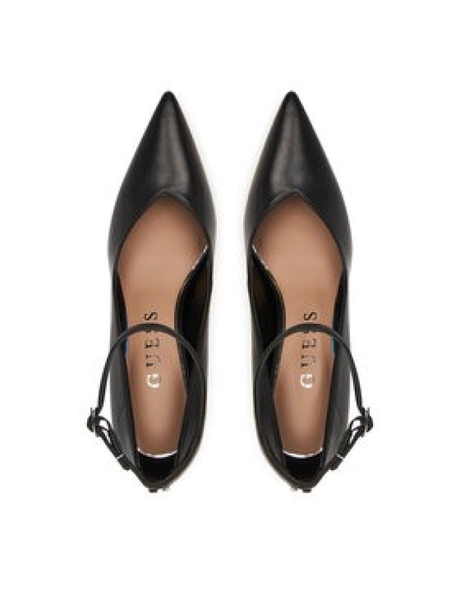 Guess Szpilki FLFNPR LEA08 Czarny