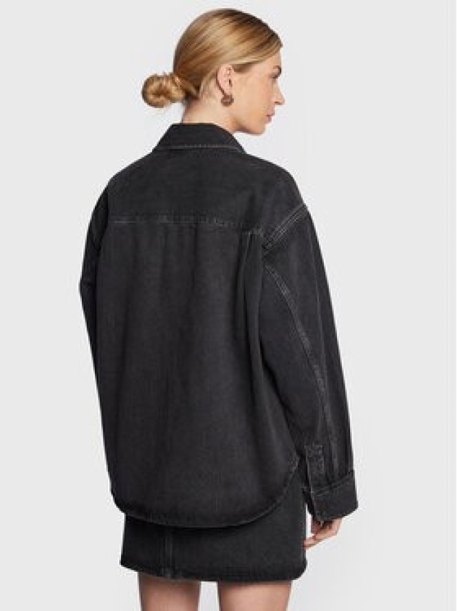 Samsøe Samsøe Kurtka jeansowa Ellen F22400111 Czarny Regular Fit