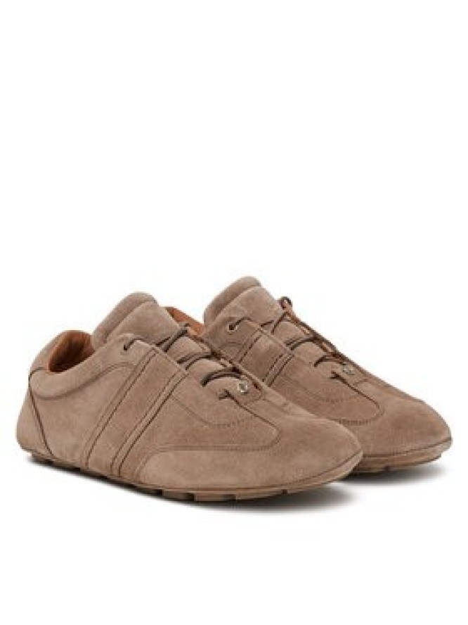 BOSS Sneakersy Roxanne 50547962 Brązowy