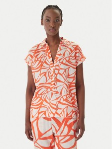 LOLA CASADEMUNT Koszula LS2615097 Pomarańczowy Regular Fit