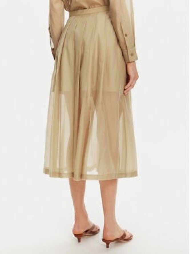 Marella Spódnica trapezowa Cubano 2513101015 Beżowy Regular Fit