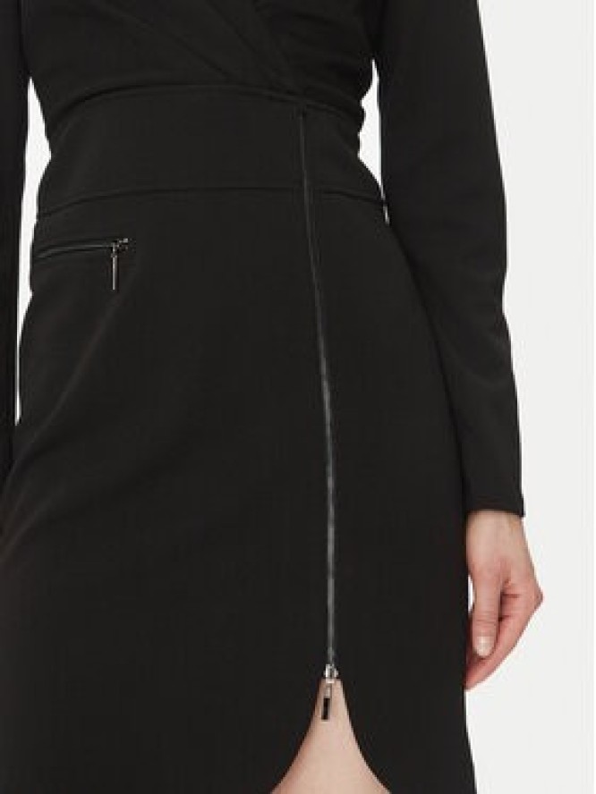 DKNY Sukienka koktajlowa DD4JI62A Czarny Slim Fit