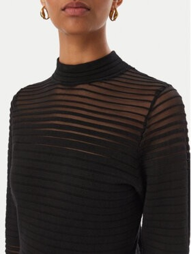 Rinascimento Sukienka koktajlowa CFM0012384003 Czarny Slim Fit
