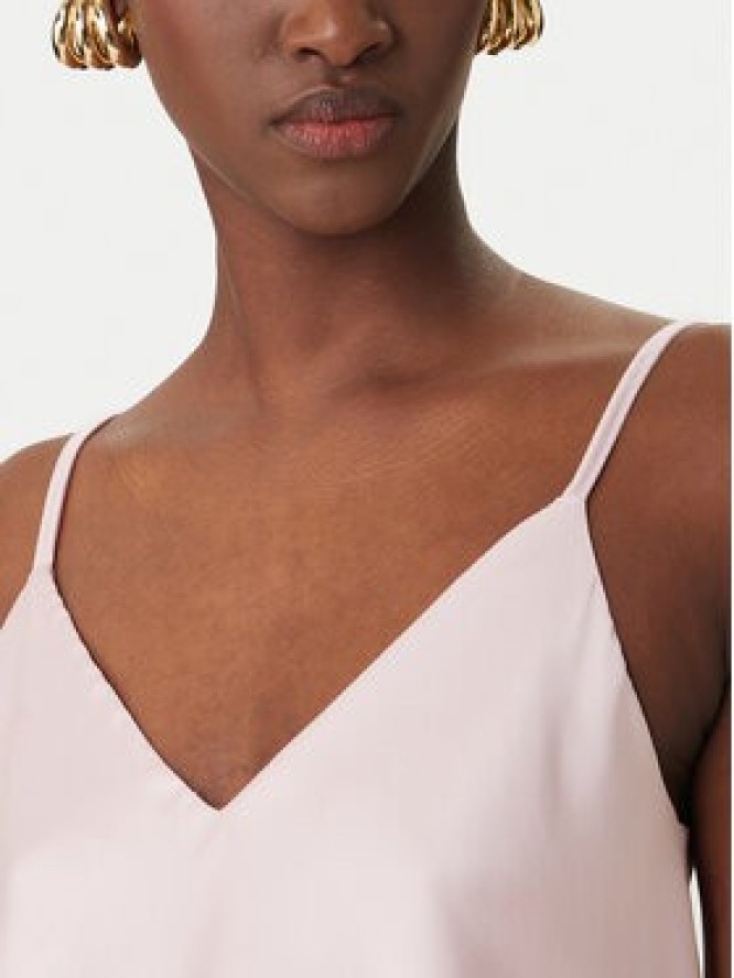 Rinascimento Top CFC0127685003 Różowy Regular Fit