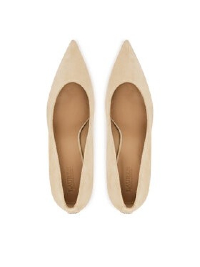 LAUREN RALPH LAUREN Czółenka Kingad 802967743003 Beżowy
