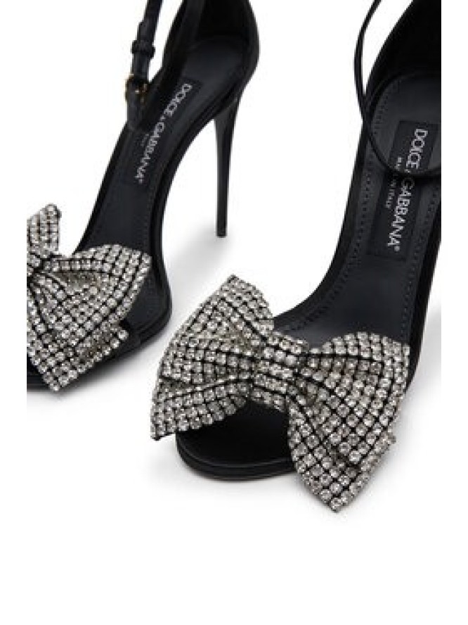 Dolce&Gabbana Sandały CR1793 A9S43 Czarny