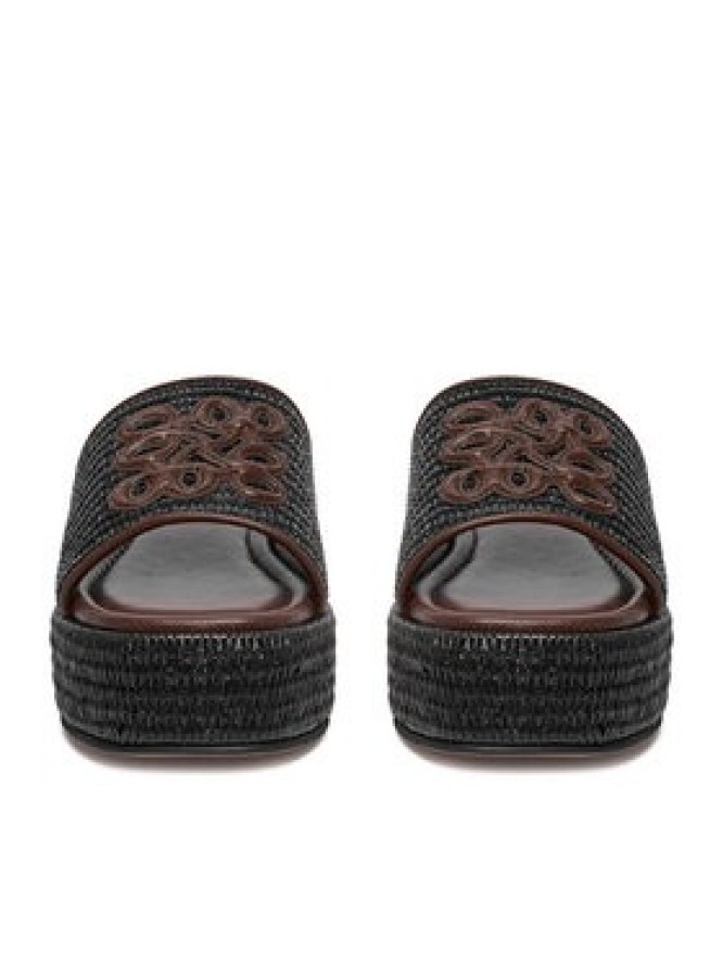 Nine West Klapki EO-259-8201 Czarny
