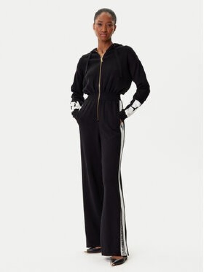 Elisabetta Franchi Kombinezon KT-61S-56E2-V620 Czarny Regular Fit