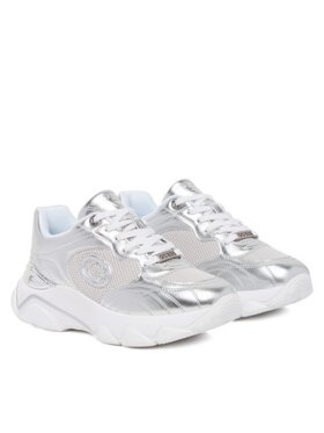 Guess Sneakersy FLFMRZ ELE12 Srebrny