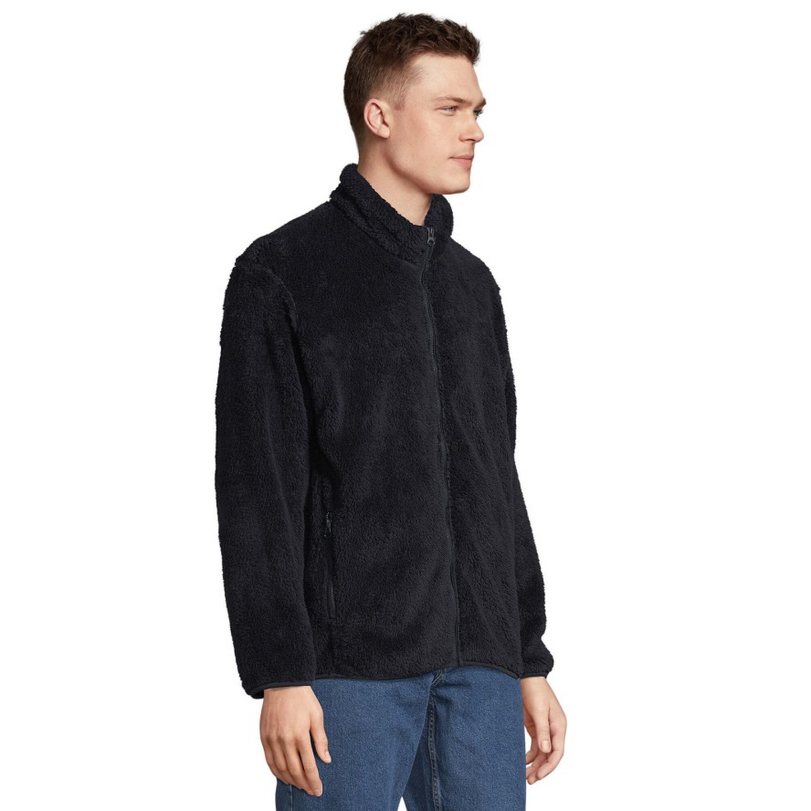 Bluza Polarowa Unisex Dla Dorosłych Z Zamkiem Błyskawicznym