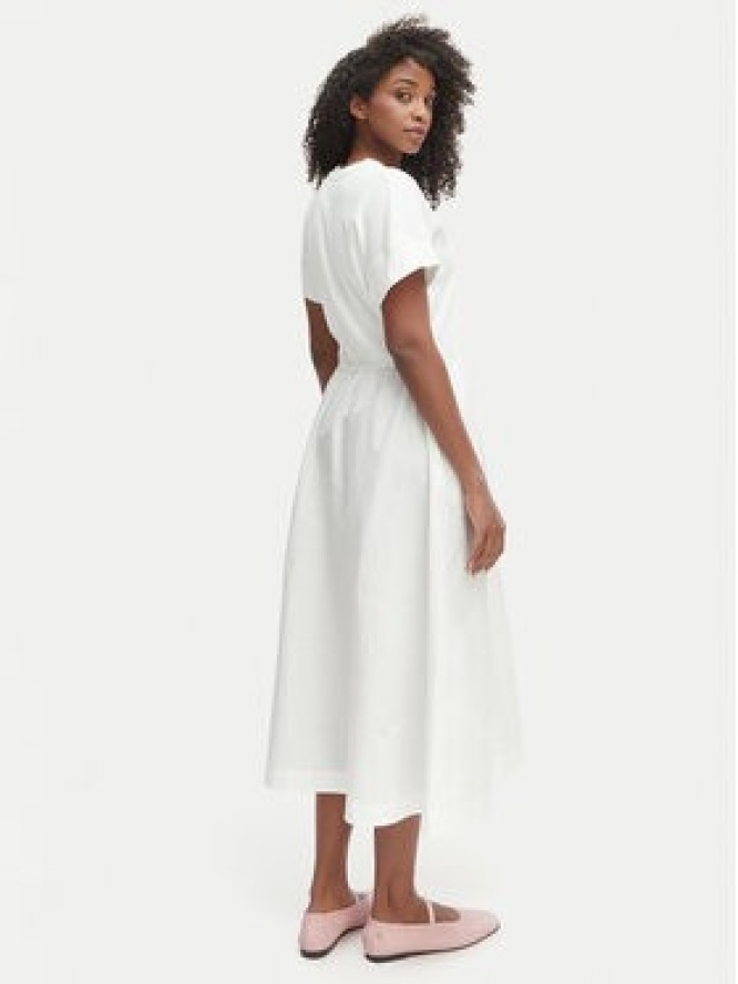 Tommy Hilfiger Sukienka codzienna WW0WW51148 Biały Regular Fit