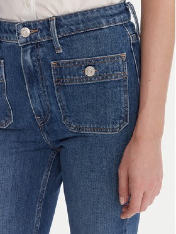 Tommy Hilfiger Jeansy WW0WW48255 Niebieski Flare Fit