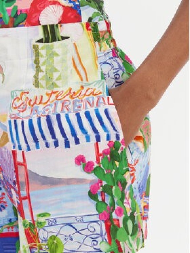 Seafolly Szorty materiałowe La Boca 55600-SH Kolorowy Regular Fit