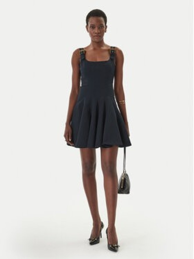 Versace Jeans Couture Sukienka codzienna 80HAO909 N0715 Czarny Slim Fit