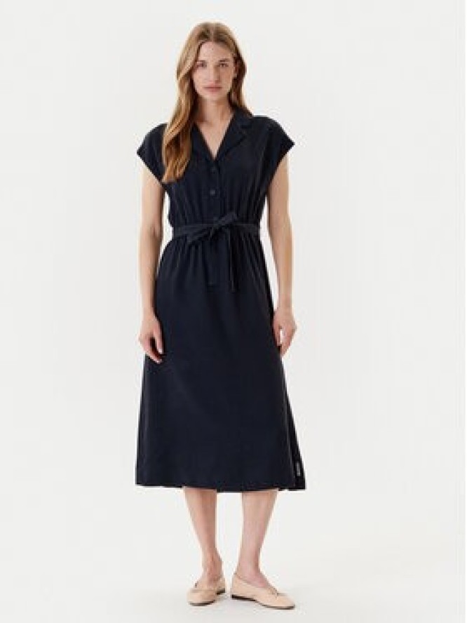 Marc O'Polo Sukienka koszulowa 500 0006 770 Granatowy Regular Fit