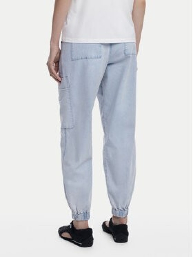 Desigual Jeansy Georgia 25SWDD42 Niebieski Loose Fit