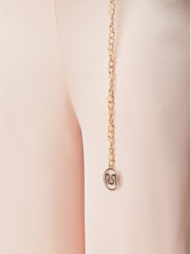 Rinascimento Spodnie materiałowe CFC0122582003 Różowy Regular Fit