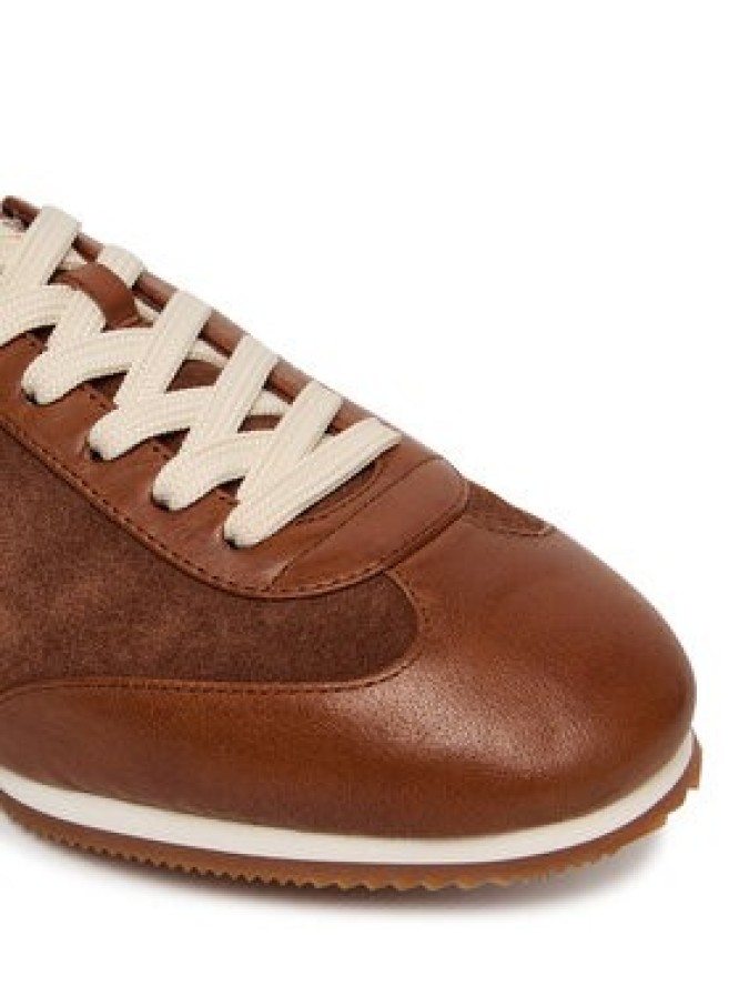 Polo Ralph Lauren Sneakersy 804972893002 Brązowy