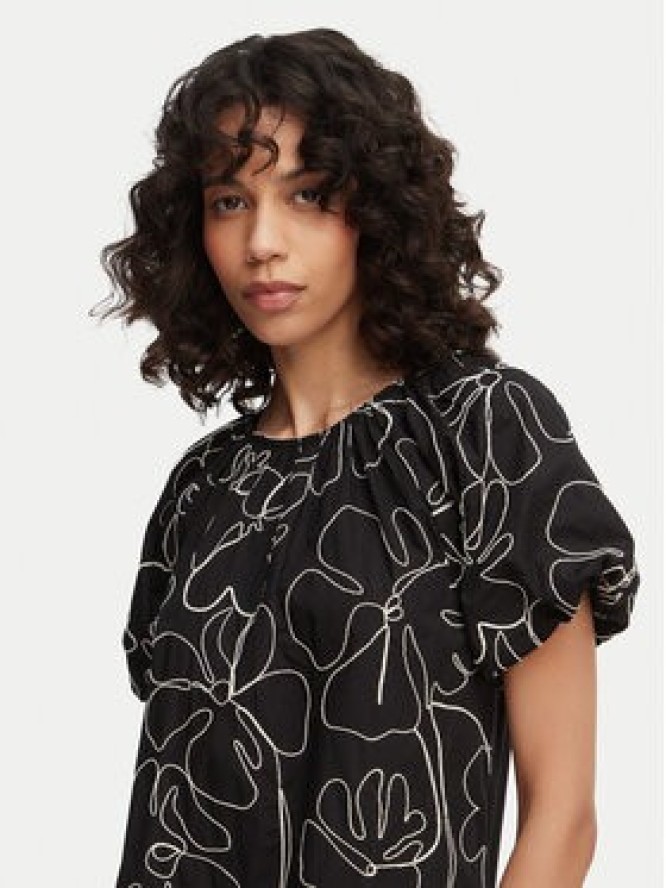 French Connection Sukienka codzienna Rhodes 719Q1 Czarny Regular Fit