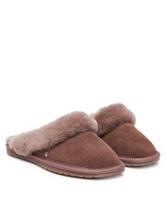 EMU Australia Kapcie Jolie W10015 Brązowy ciemny