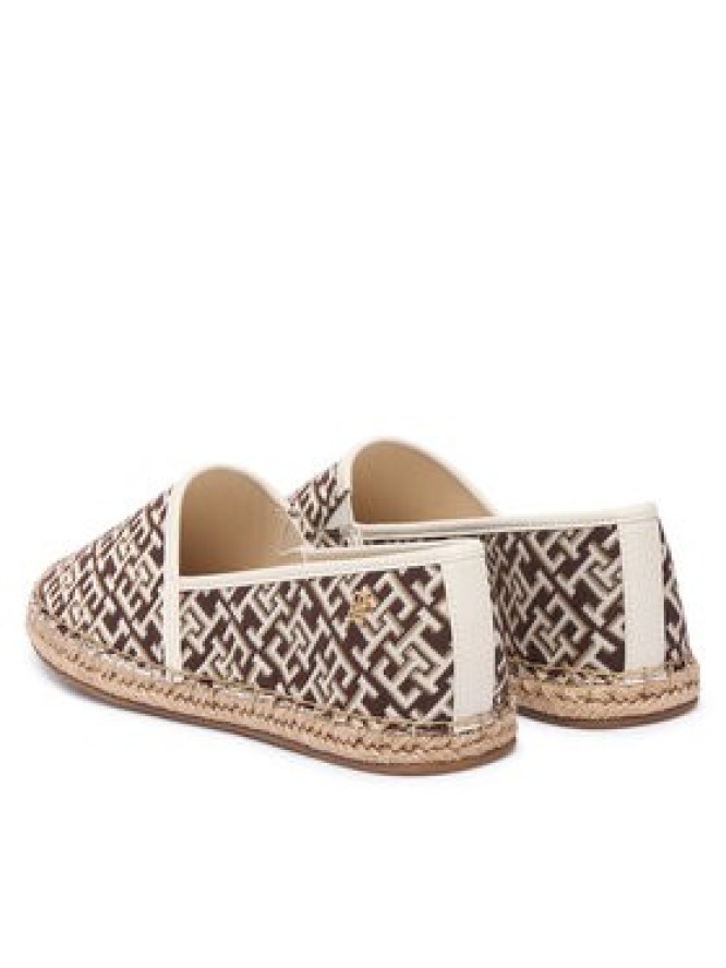 Tommy Hilfiger Espadryle Th Monogram Jacquard FW0FW09501 Brązowy