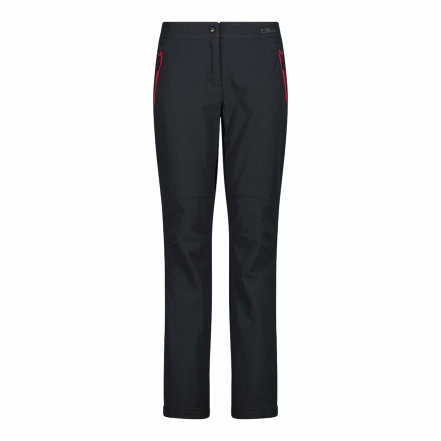 Damskie spodnie slim softshell CMP