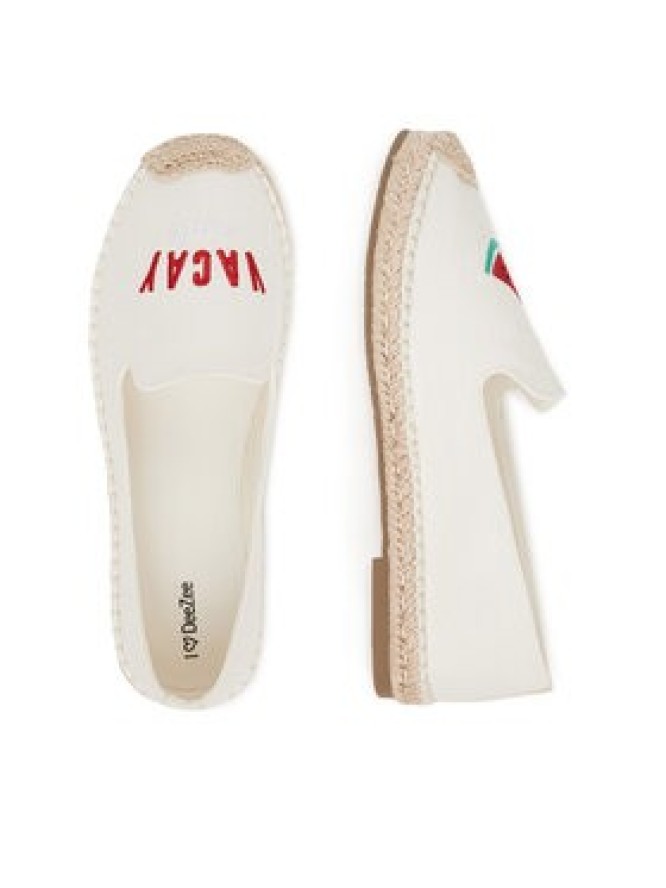 DeeZee Espadryle MXCR-232 Biały