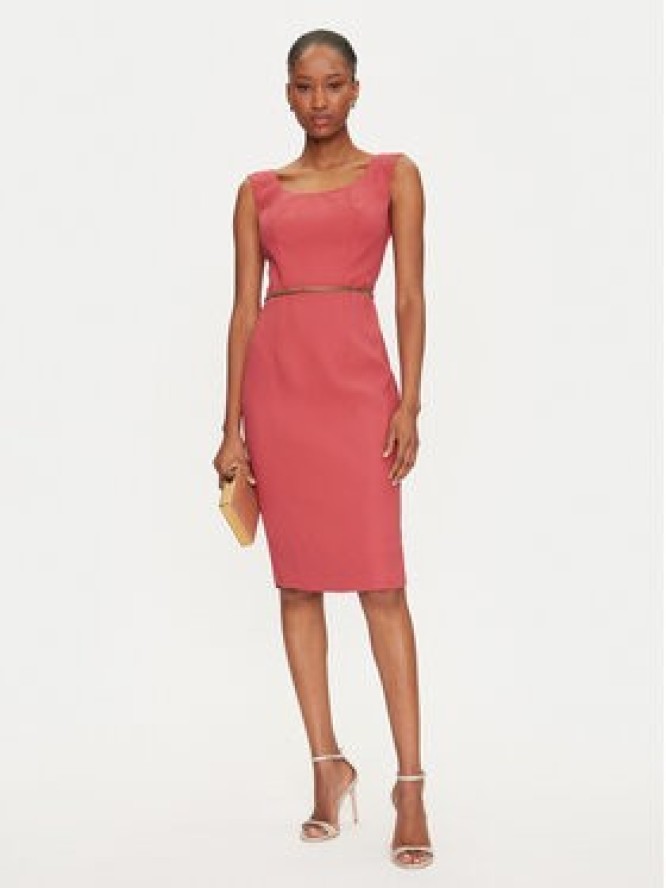 Marciano Guess Sukienka koktajlowa 5GGK12 7300A Koralowy Regular Fit
