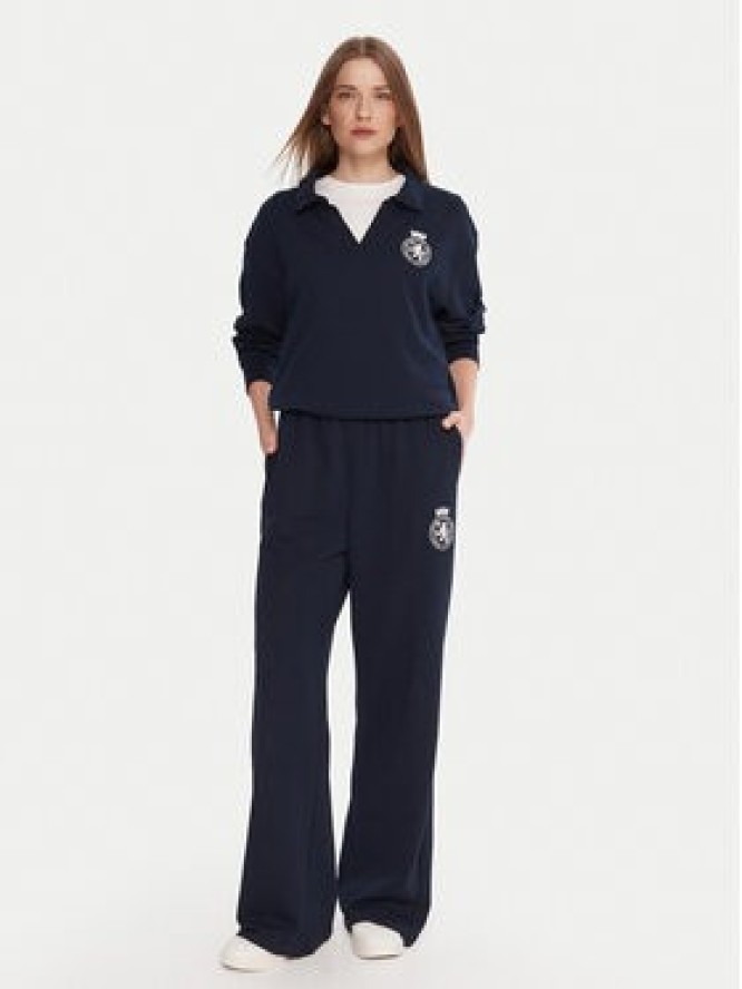 Tommy Hilfiger Bluza UW0UW06078 Granatowy Regular Fit