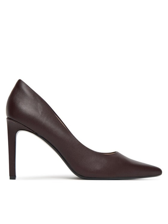 Calvin Klein Szpilki Ess Stiletto 90 HW0HW02608 Bordowy