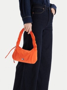Tommy Jeans Torebka Tjw Casual Shoulder Bag AW0AW18068 Pomarańczowy