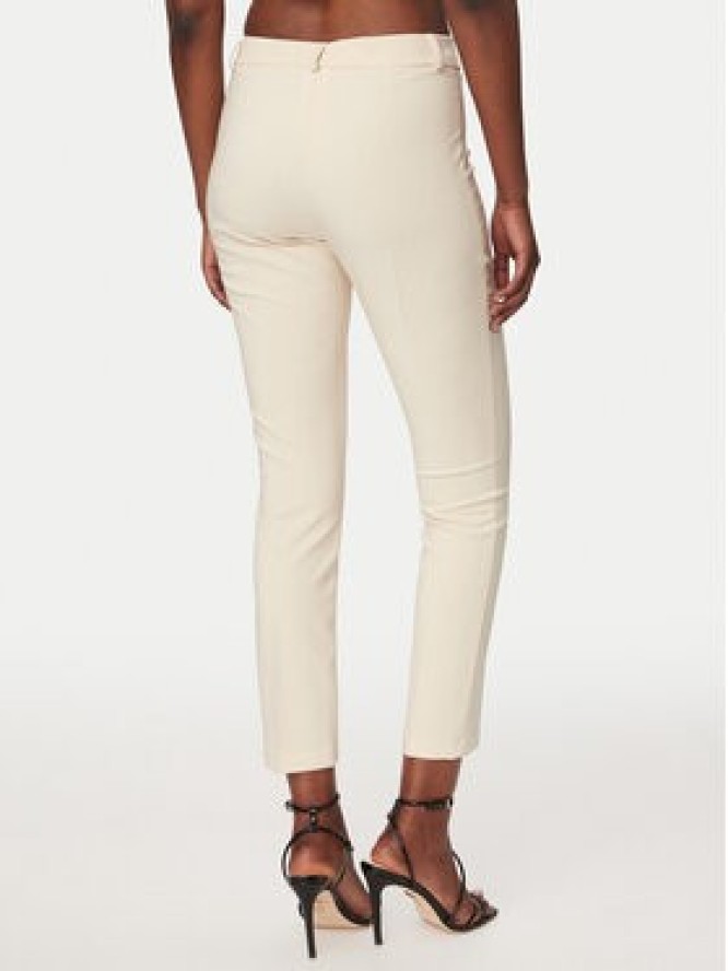 Rinascimento Spodnie materiałowe CFC0128650003 Beżowy Regular Fit