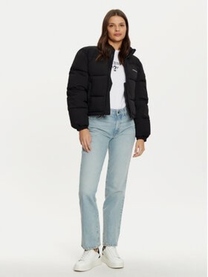 Guess Jeans Kurtka zimowa W4BL20 WGII2 Czarny Regular Fit