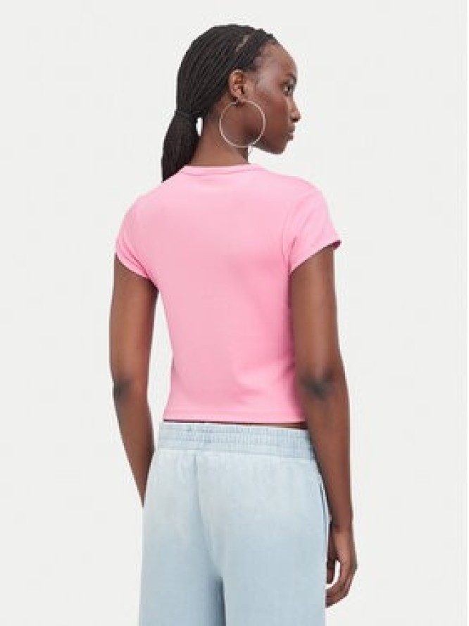 Juicy Couture T-Shirt JCWCT226326 Różowy Slim Fit