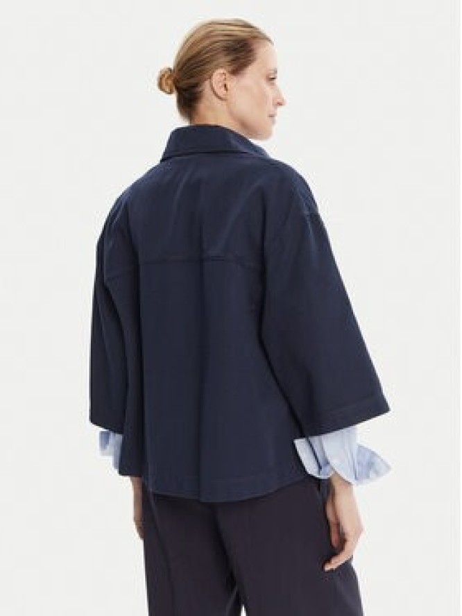 Weekend Max Mara Marynarka Assuan 2525046021 Granatowy Regular Fit