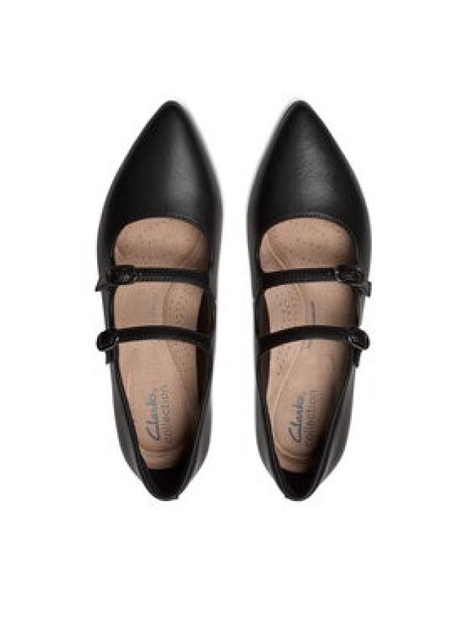 Clarks Półbuty Natalyn Lane 26181929 Czarny