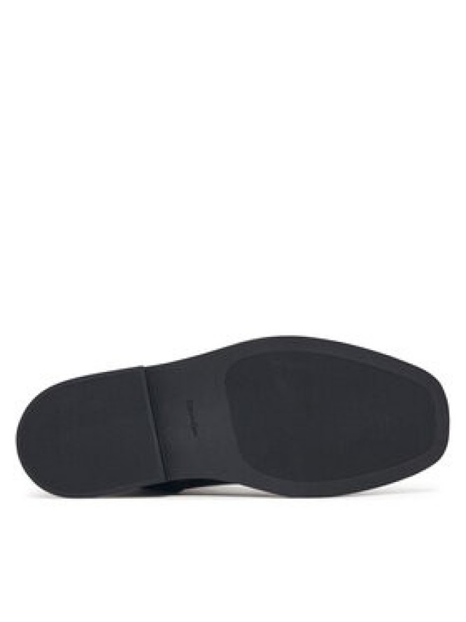 Calvin Klein Botki Square Ankle Boot Lth Mg Hdw HW0HW03186 Brązowy ciemny