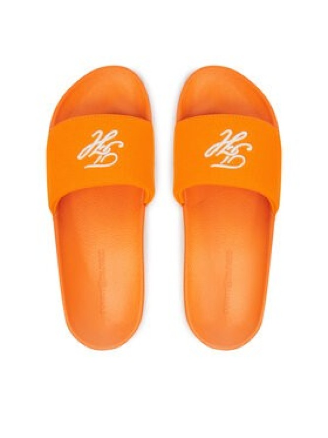 Tommy Hilfiger Klapki Th Script Pool Slide FW0FW09286 Pomarańczowy