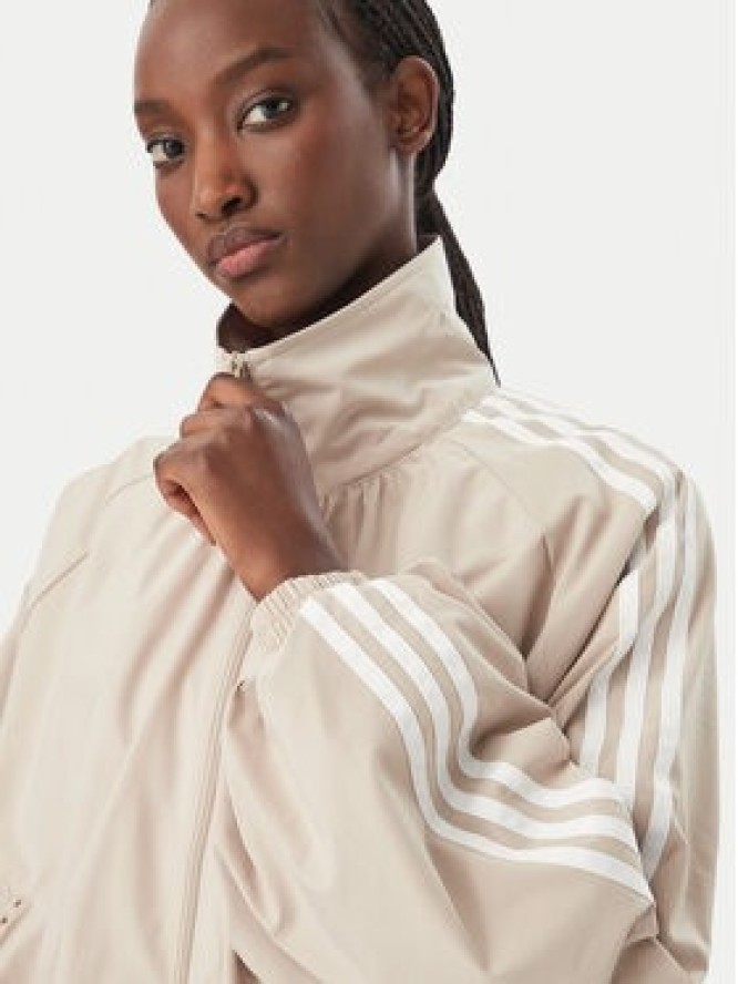 adidas Bluza LG8941 Beżowy Oversize