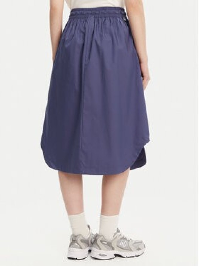 New Balance Spódnica midi WK51551 Niebieski Regular Fit