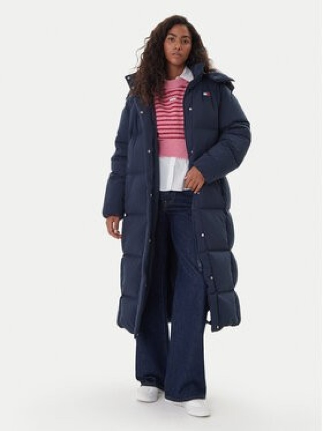 Tommy Jeans Kurtka puchowa Alaska DW0DW21977 Granatowy Regular Fit