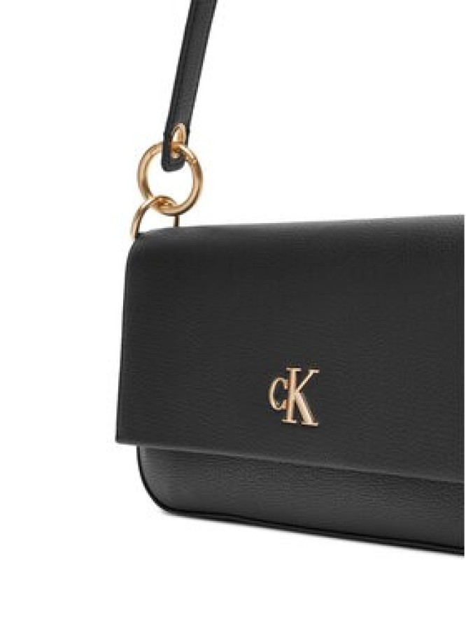Calvin Klein Jeans Torebka Minimal Monogram Shoulder Pouch LV04K3161G Czarny
