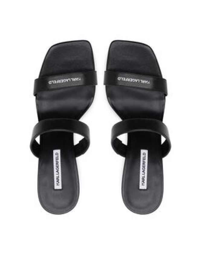 KARL LAGERFELD Klapki KL34611 Czarny