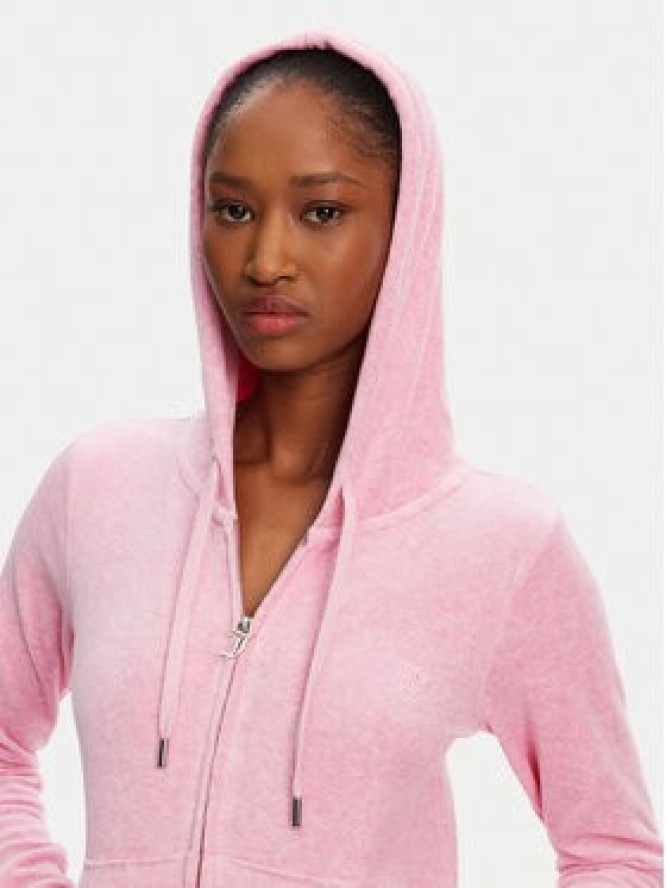 Juicy Couture Bluza Robertson JCAP176 Różowy Slim Fit