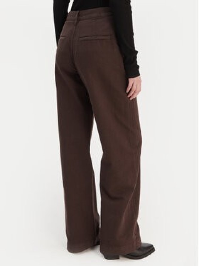 G-Star Raw Spodnie materiałowe Deck 2.0 D26432-E078 Brązowy Wide Leg